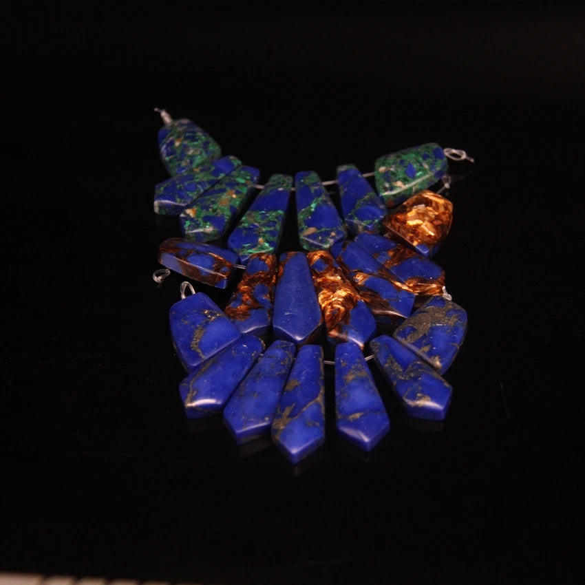 Blue Emperor Stone Beads-ToShay.org