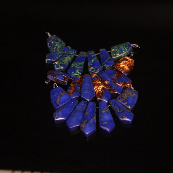 Blue Emperor Stone Beads-ToShay.org