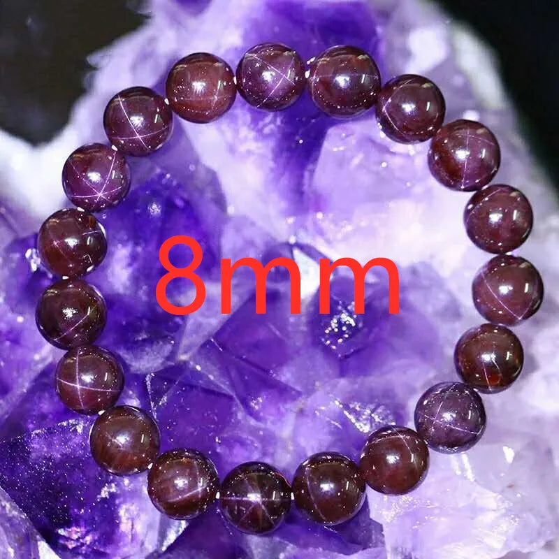 Red Star Light Garnet Bracelet-ToShay.org