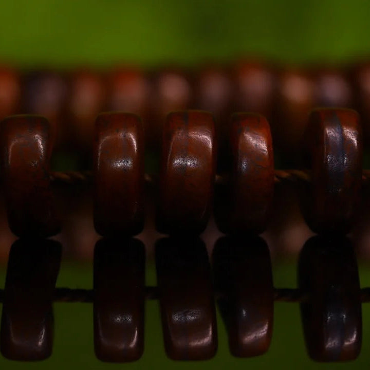 Red Cinnabar Gabala Bone Beads-ToShay.org