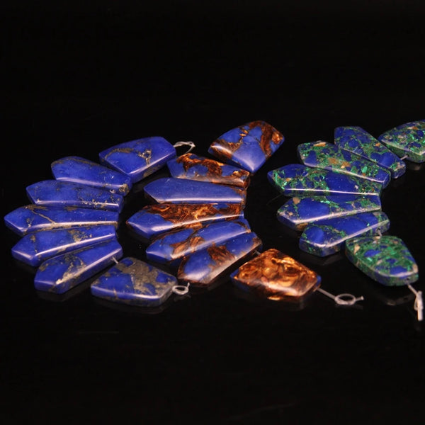 Blue Emperor Stone Beads-ToShay.org