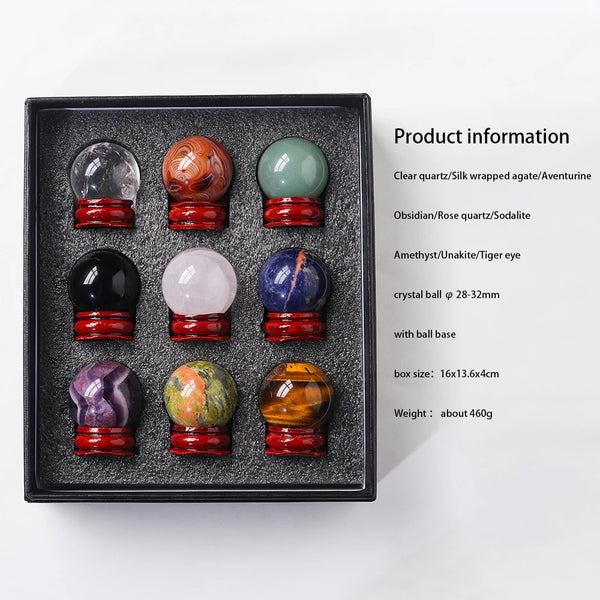 Mixed Crystal Ball Gift Set-ToShay.org
