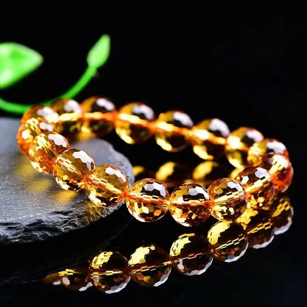 Yellow Citrine Bracelet-ToShay.org