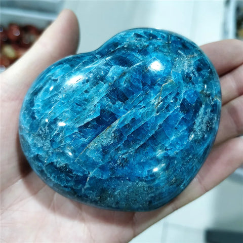 Blue Apatite Heart-ToShay.org