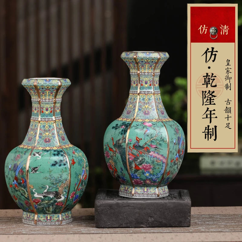 Flower Porcelain Vase-ToShay.org