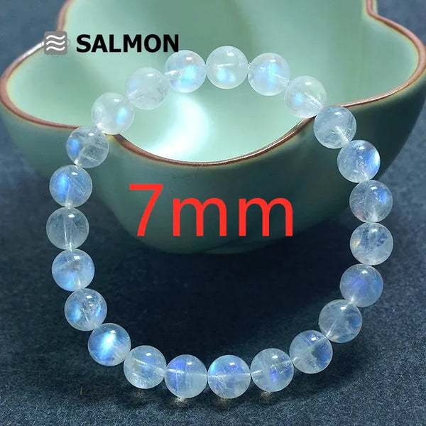 Blue Light Moonstone Bracelet-ToShay.org