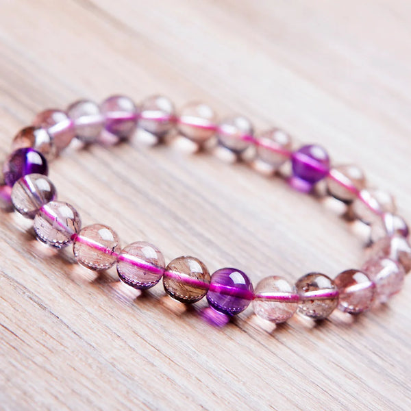 Purple Super Seven Bracelet-ToShay.org