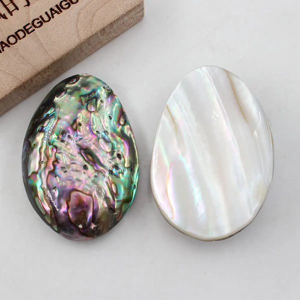 Green Abalone Shell Pendant-ToShay.org