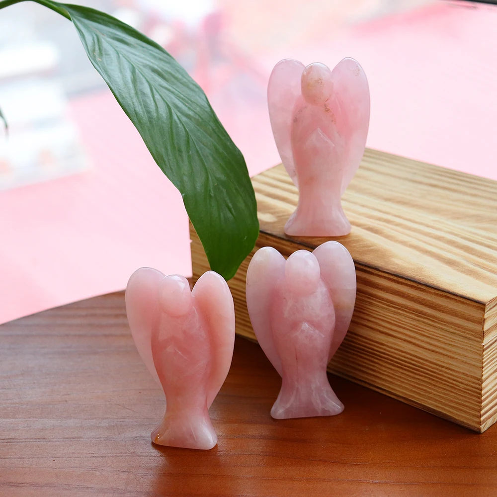 Pink Rose Quartz Angel-ToShay.org