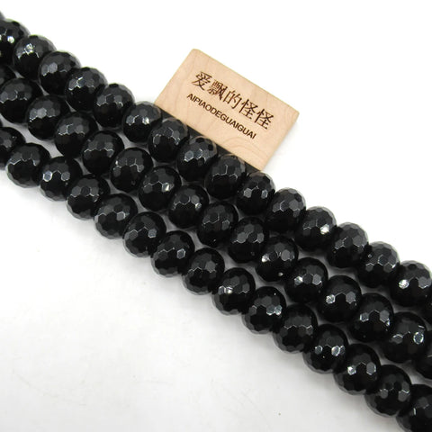 Black Onyx Faceted Beads-ToShay.org