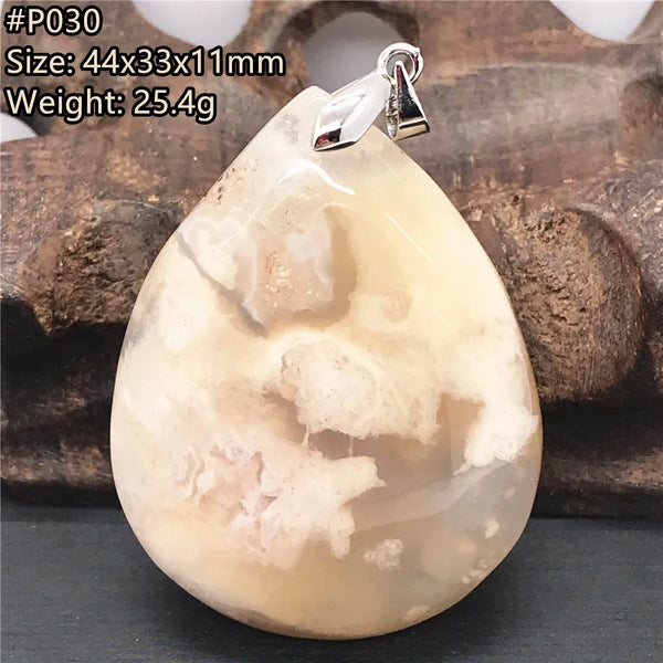 Pink Cherry Agate Pendant-ToShay.org