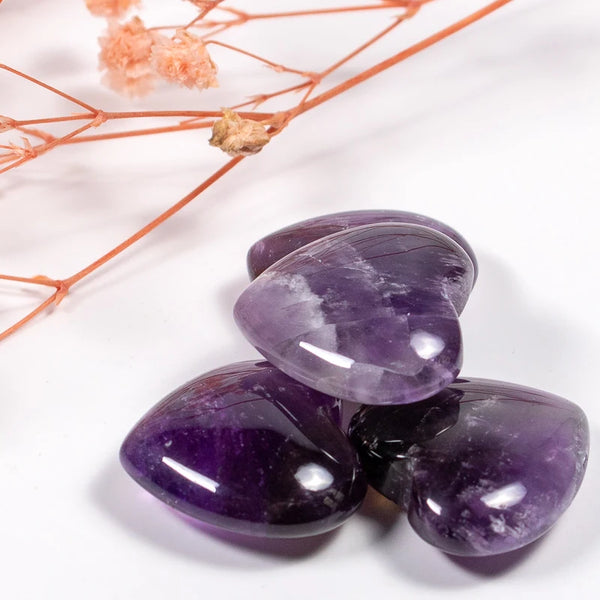 Mixed Quartz Crystal Heart-ToShay.org