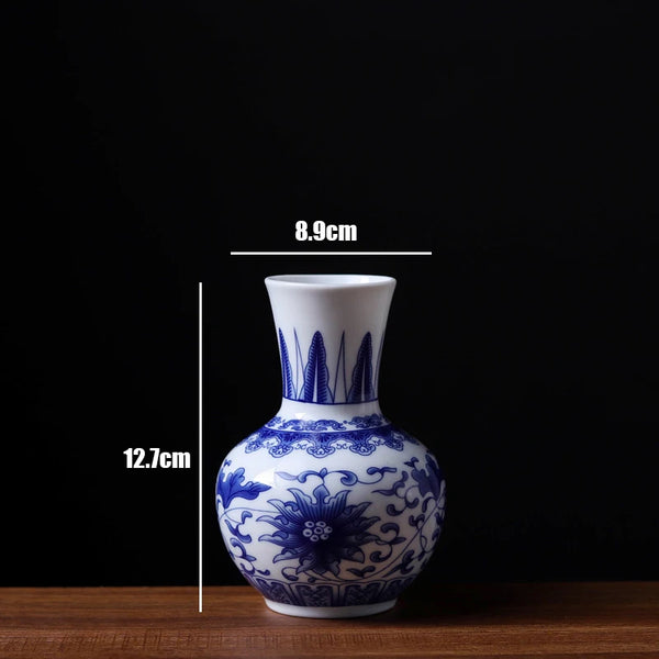 Blue White Porcelain Vase-ToShay.org