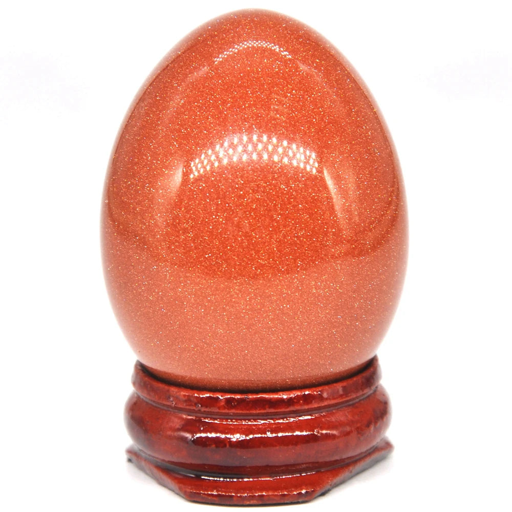 Red Goldstone Egg-ToShay.org