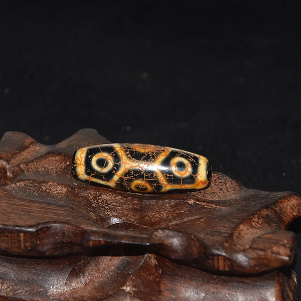Tibetan Agate Eyes Dzi-ToShay.org