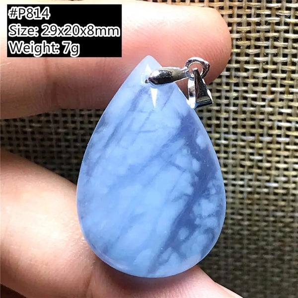 Blue Aquamarine Pendant-ToShay.org