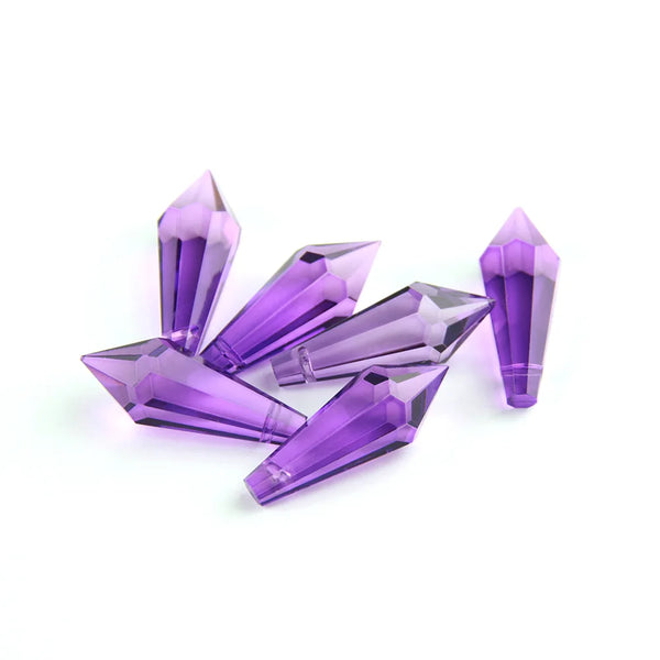 Violet Crystal Prism Suncatcher-ToShay.org