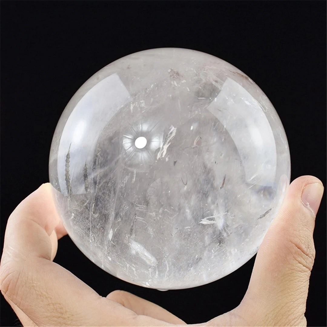 White Quartz Crystal Ball-ToShay.org