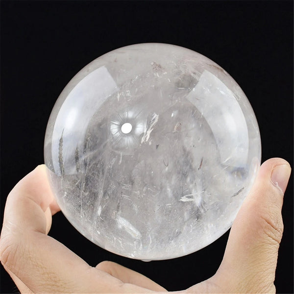 White Quartz Crystal Ball-ToShay.org