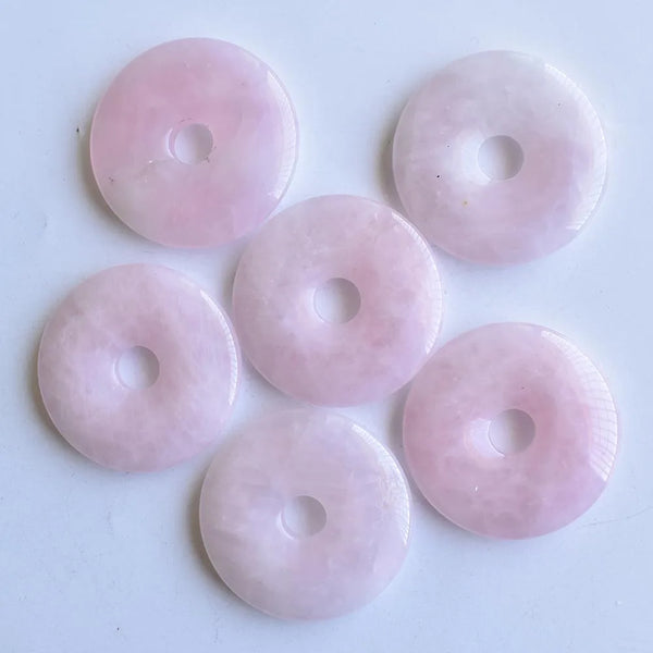 Mixed Crystal Donut Pendant-ToShay.org