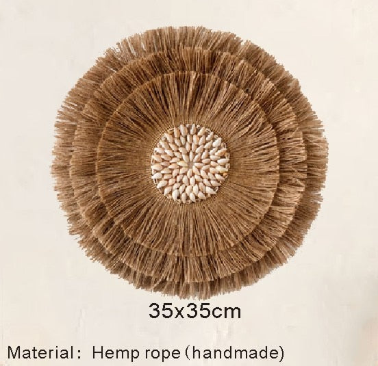 Straw Woven Wall Decorations-ToShay.org