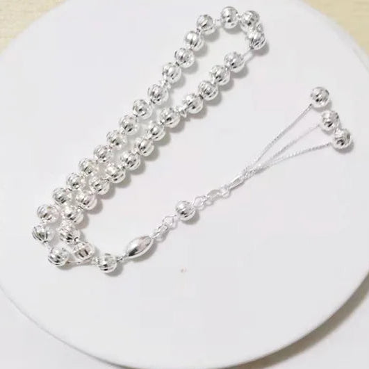 Silver Bead Tasbih-ToShay.org