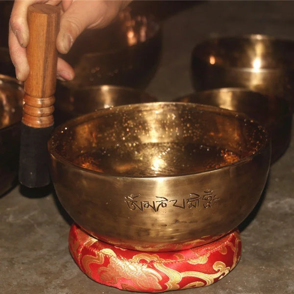 Tibetian Bronze Singing Bowl-ToShay.org