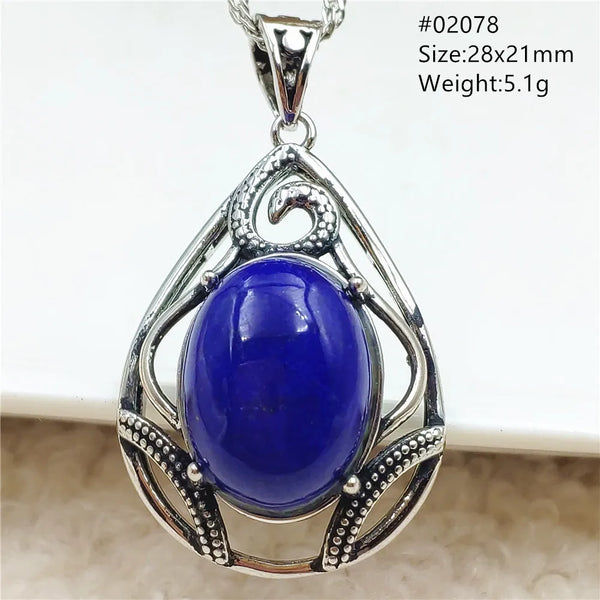 Blue Lapis Lazuli Pendant-ToShay.org