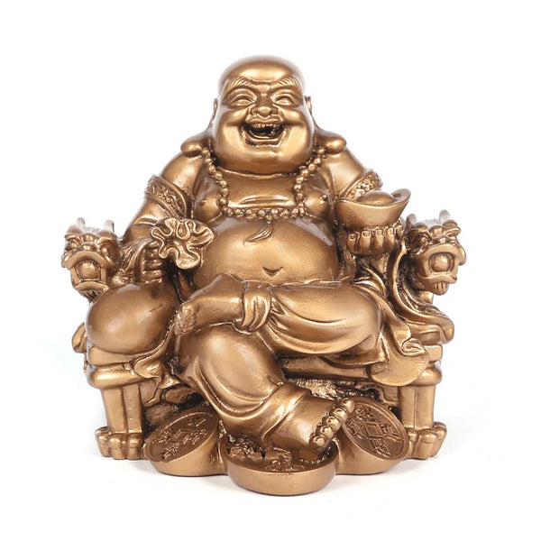 Dragon Chair Laughing Buddha-ToShay.org