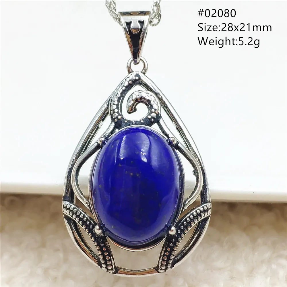 Blue Lapis Lazuli Pendant-ToShay.org