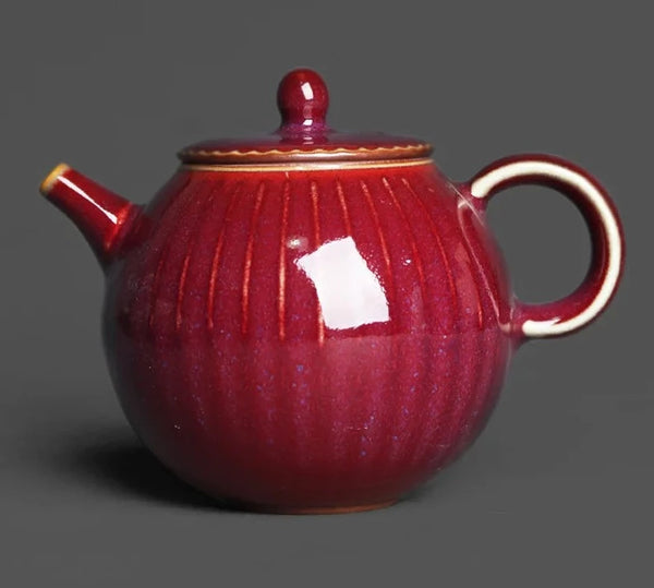 Glazed Ceramic Teapot-ToShay.org