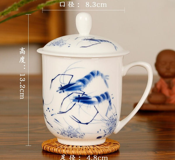 Glazed Ceramic Tea Cup-ToShay.org
