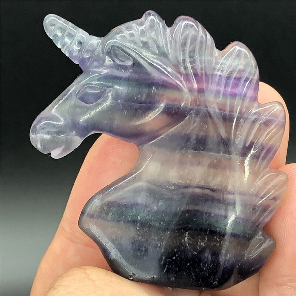 Mixed Crystal Unicorn Heads-ToShay.org