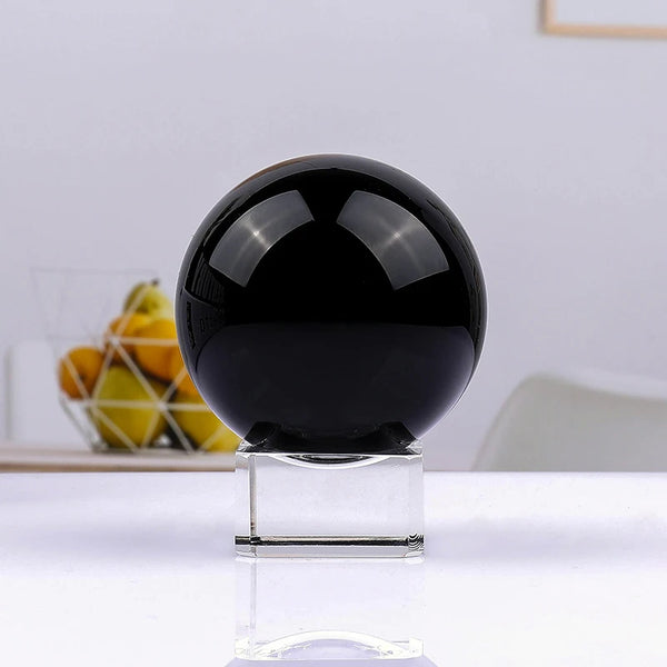 Black Obsidian Crystal Ball-ToShay.org