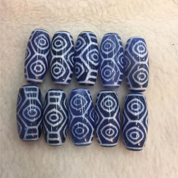 Tibetan Agate Eyes Dzi-ToShay.org
