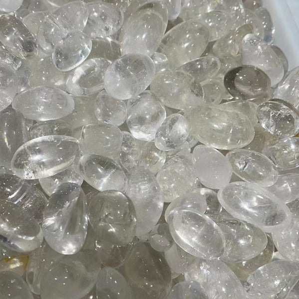 Clear Crystal Tumbled Stones-ToShay.org