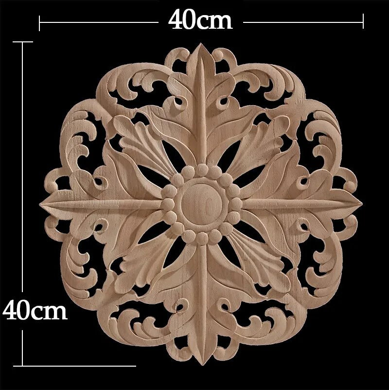 Wood Carved Flower Panel-ToShay.org