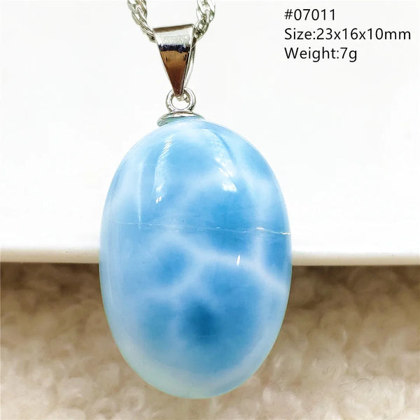 Blue Larimar Pendant-ToShay.org