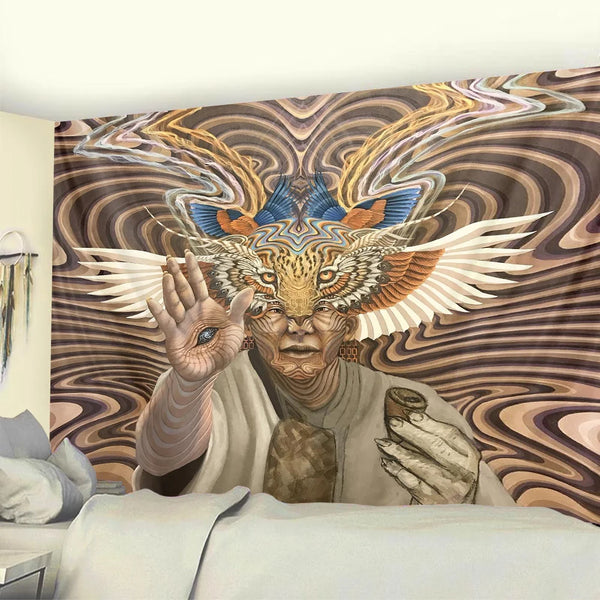 Psychedelic Scene Tapestry-ToShay.org