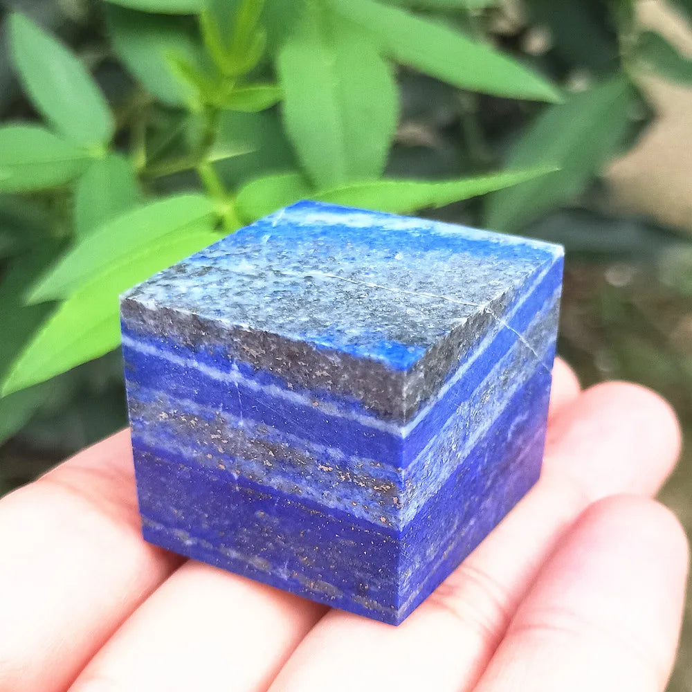 Blue Lapis Lazuli Cube-ToShay.org