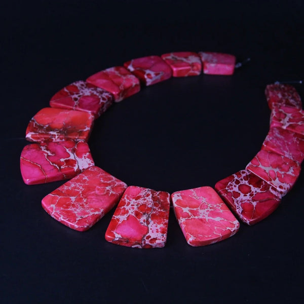 Mixed Emperor Jasper Slab Beads-ToShay.org