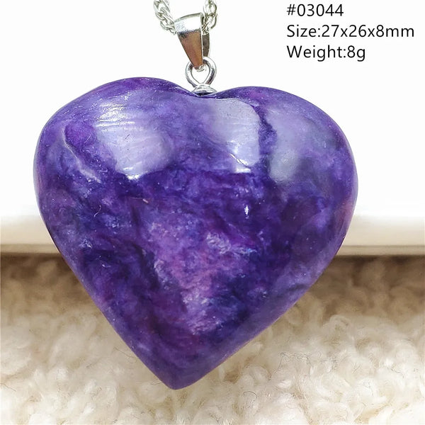 Purple Charoite Pendant-ToShay.org