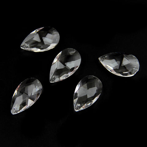 Clear Crystal Drop Pendants-ToShay.org
