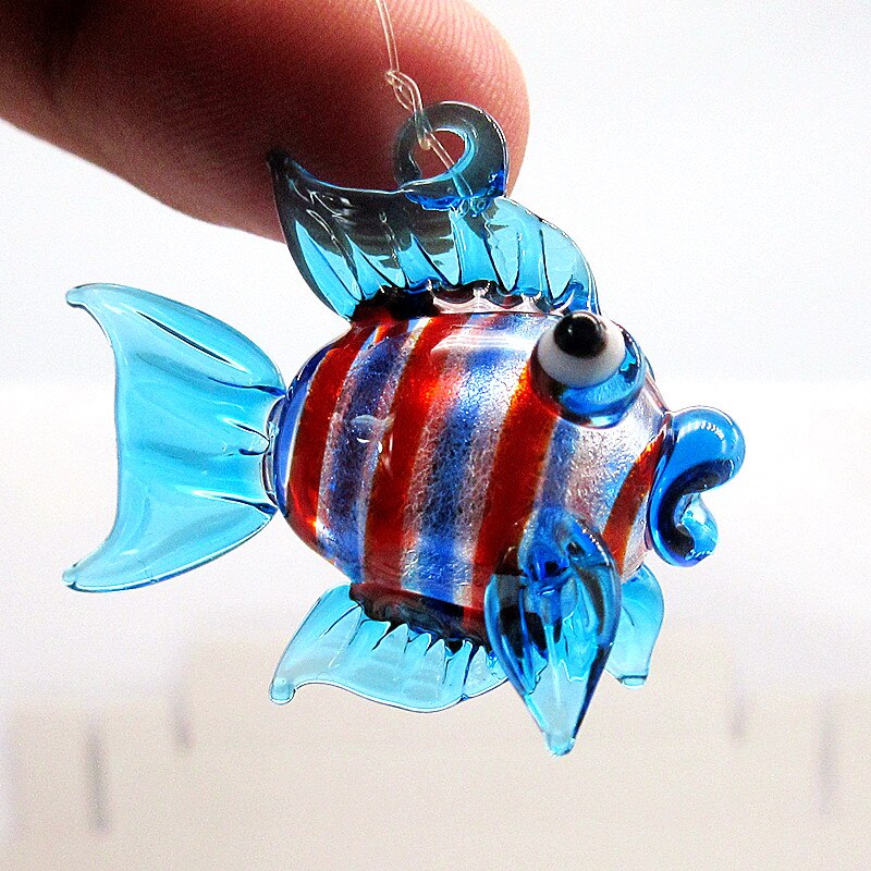 Glass Fish Pendant-ToShay.org