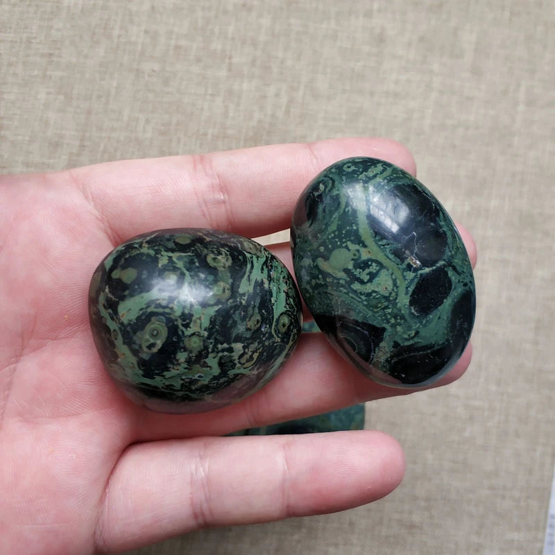 Green Kambala Jasper Stones-ToShay.org