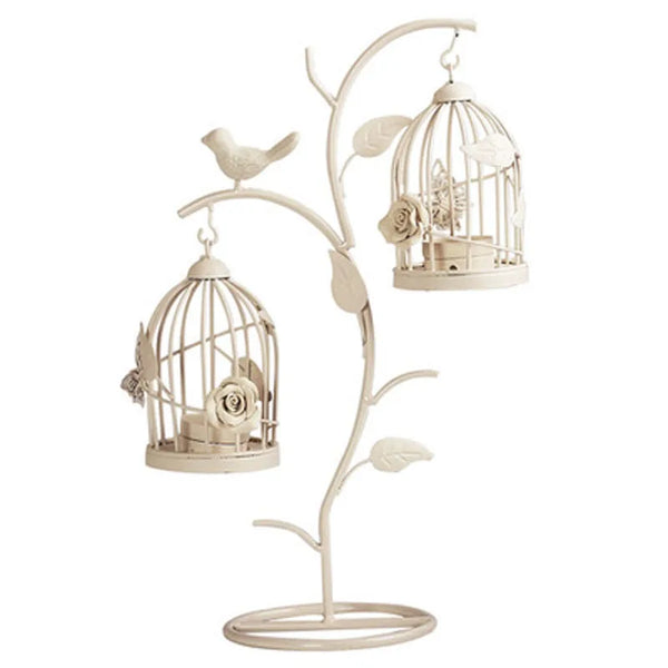 Bird Cage Candle Holders-ToShay.org