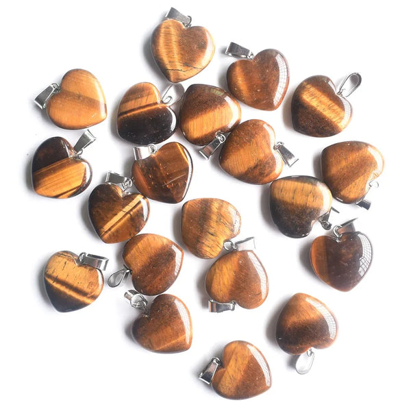 Yellow Tiger Eye Hearts-ToShay.org