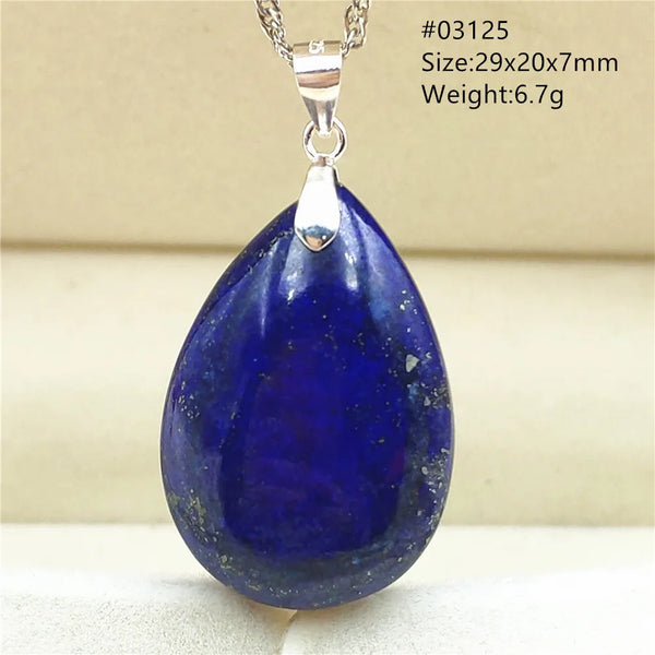 Blue Lapis Lazuli Pendant-ToShay.org