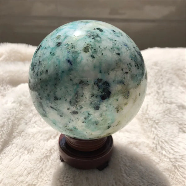 Green Phoenix Stone Ball-ToShay.org