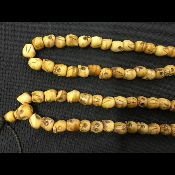 Tibetan Bone Skull Beads-ToShay.org
